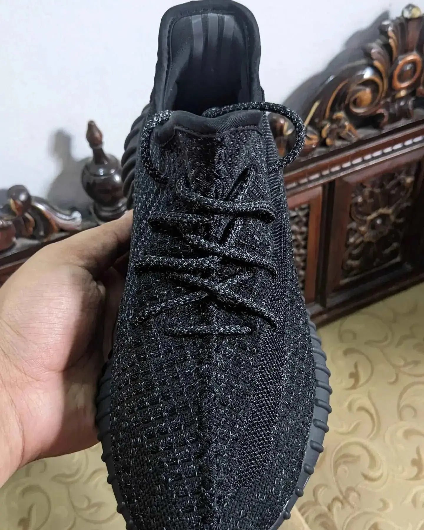 Adidas Yeezy 350 V2 Black(Full Reflective) - Sneak Kicks