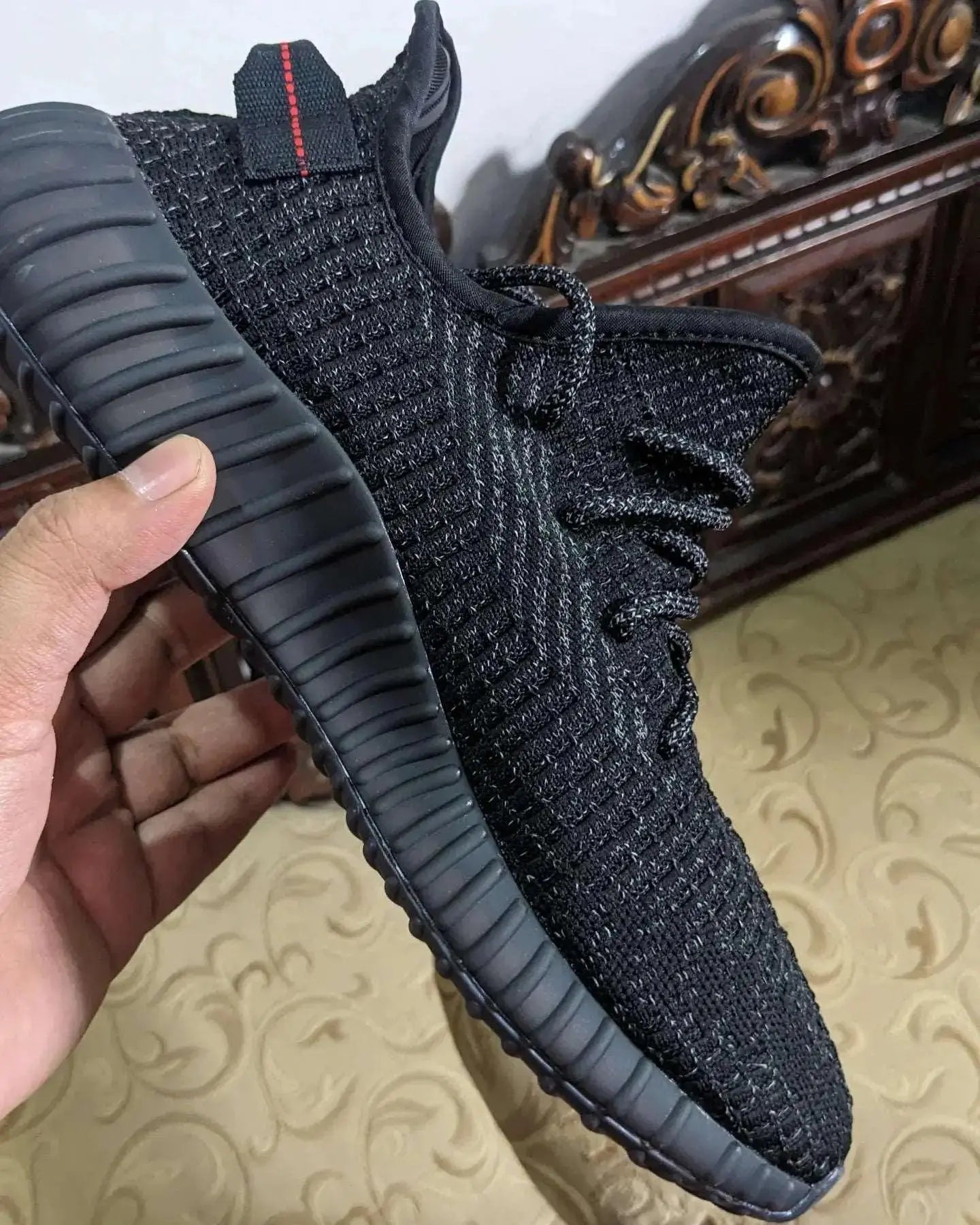 Adidas Yeezy 350 V2 Black(Full Reflective) - Sneak Kicks