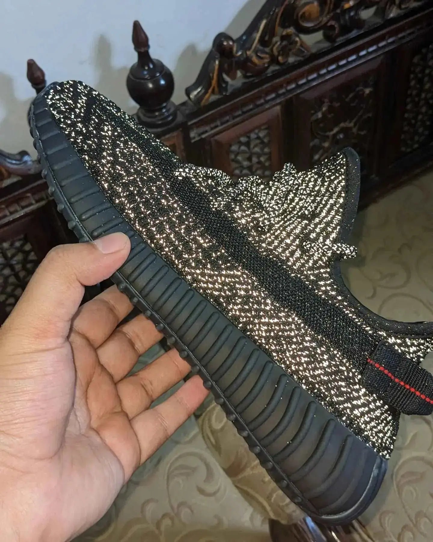 Adidas Yeezy 350 V2 Black(Full Reflective) - Sneak Kicks