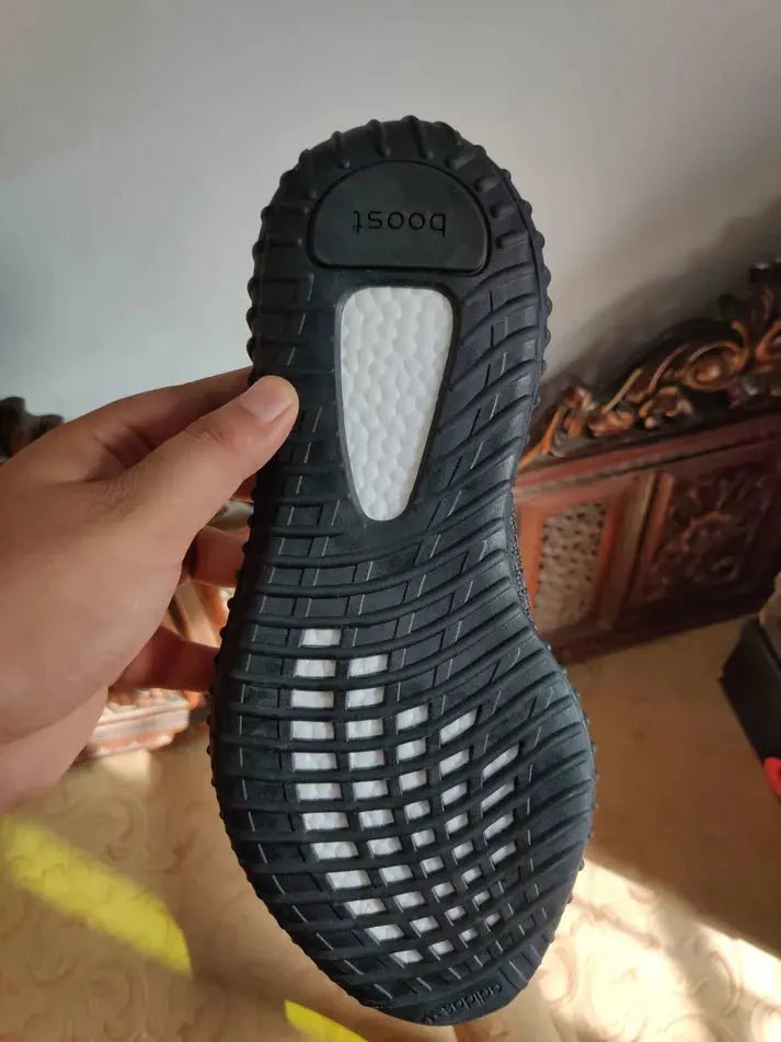 Adidas Yeezy 350 V2 Black(Laces Reflective) - Sneak Kicks