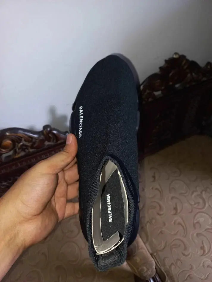Balenciaga Speed Trainers Triple Black - Sneak Kicks
