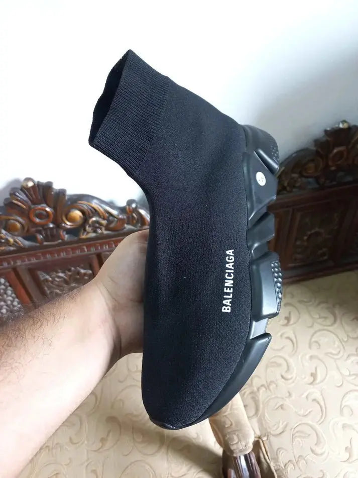 Balenciaga Speed Trainers Triple Black - Sneak Kicks