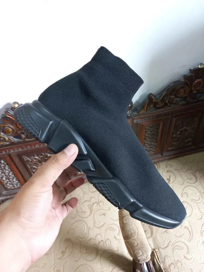 Balenciaga Speed Trainers Triple Black - Sneak Kicks