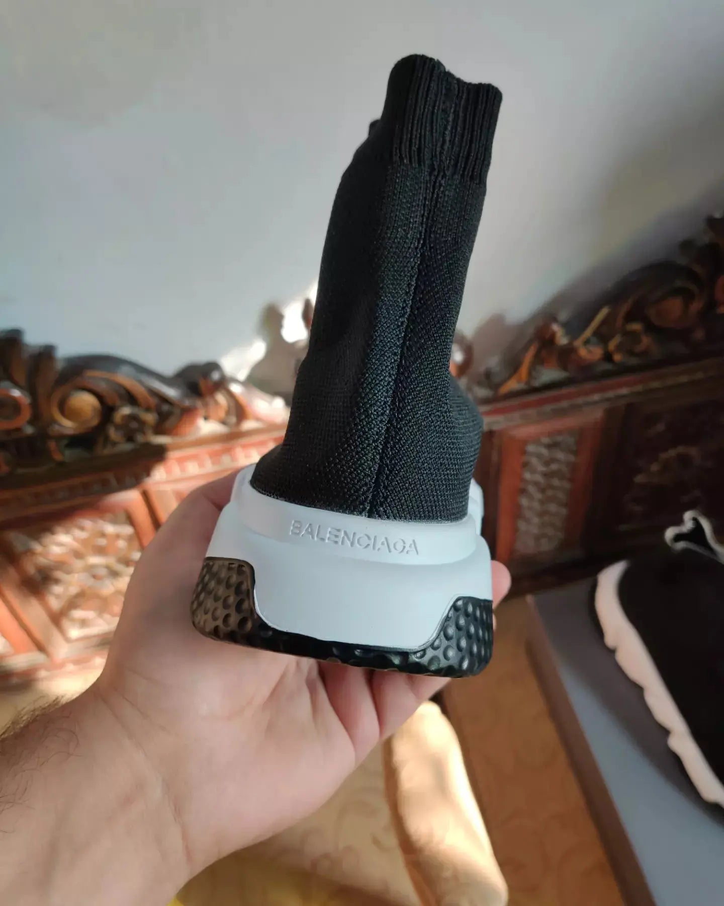 Balenciaga Speed Trainers White Black - Sneak Kicks