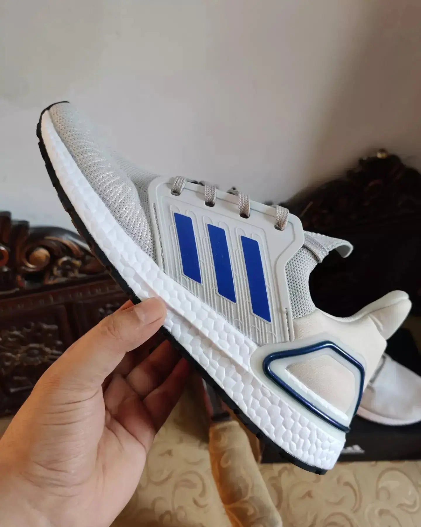 Adidas UltraBoost 20's Dash Grey/Blue Violet-Sneakkicks - Sneak Kicks