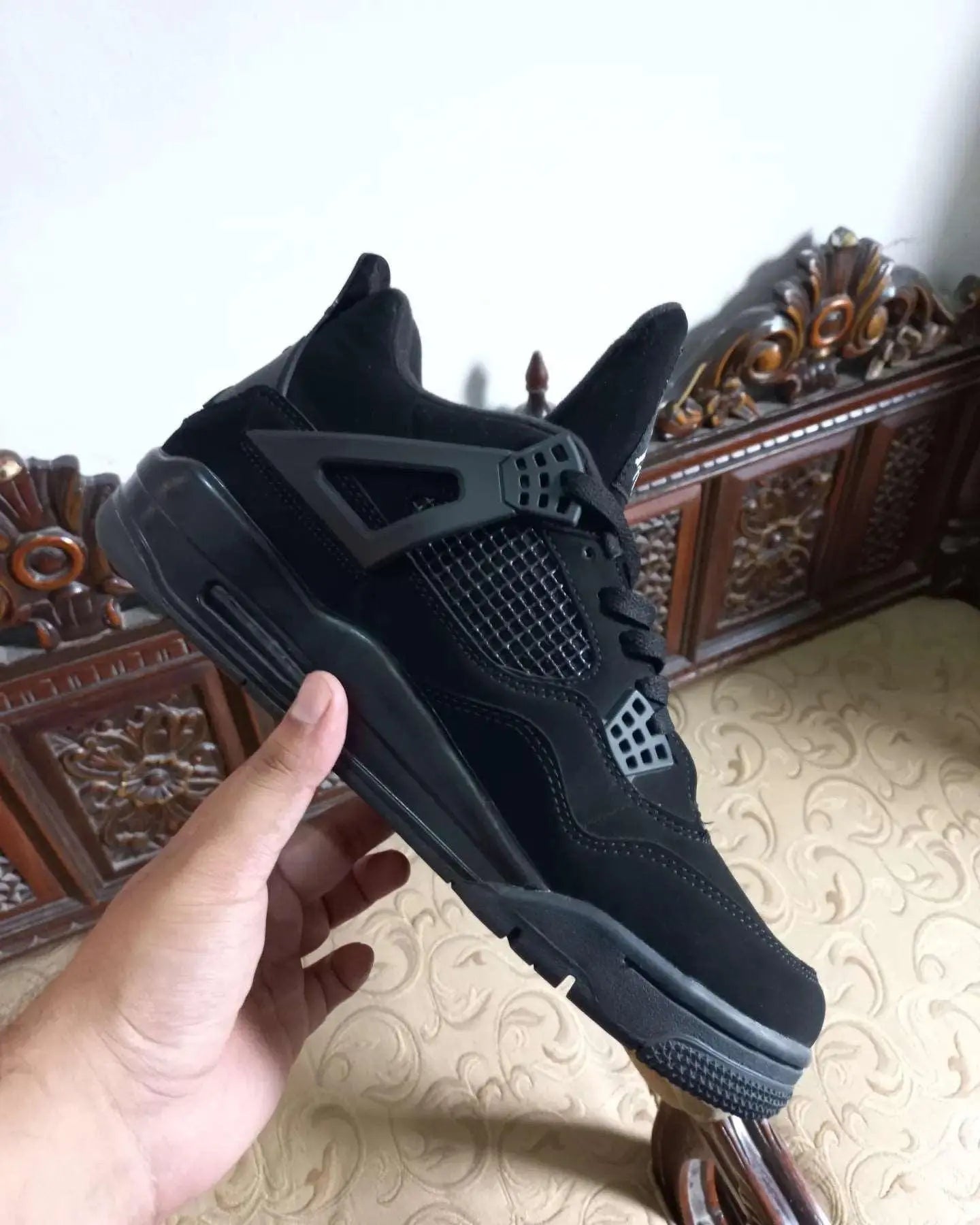 Nike Air Jordan 4 Black Cat - Sneak Kicks
