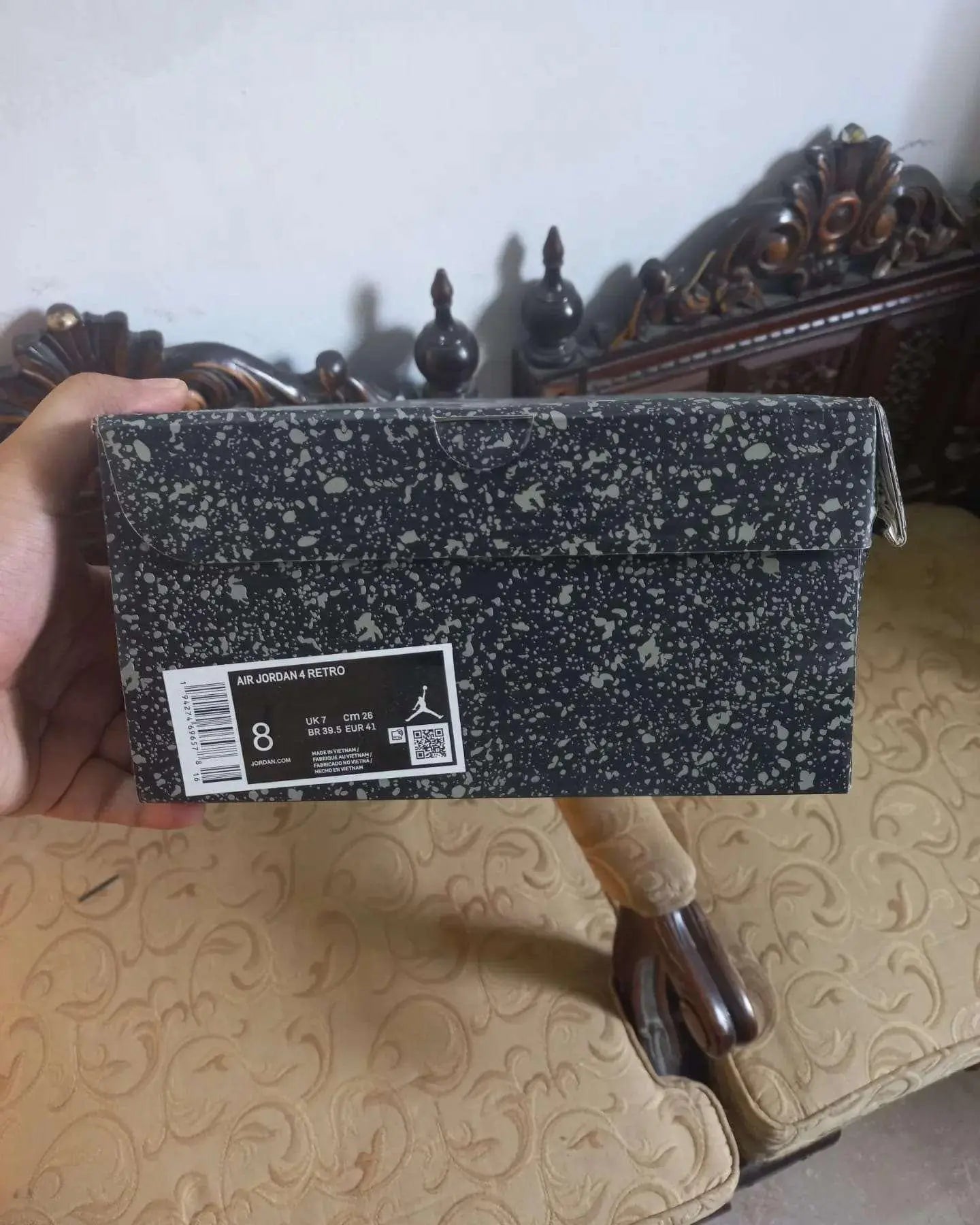 Nike Air Jordan 4 Military Black