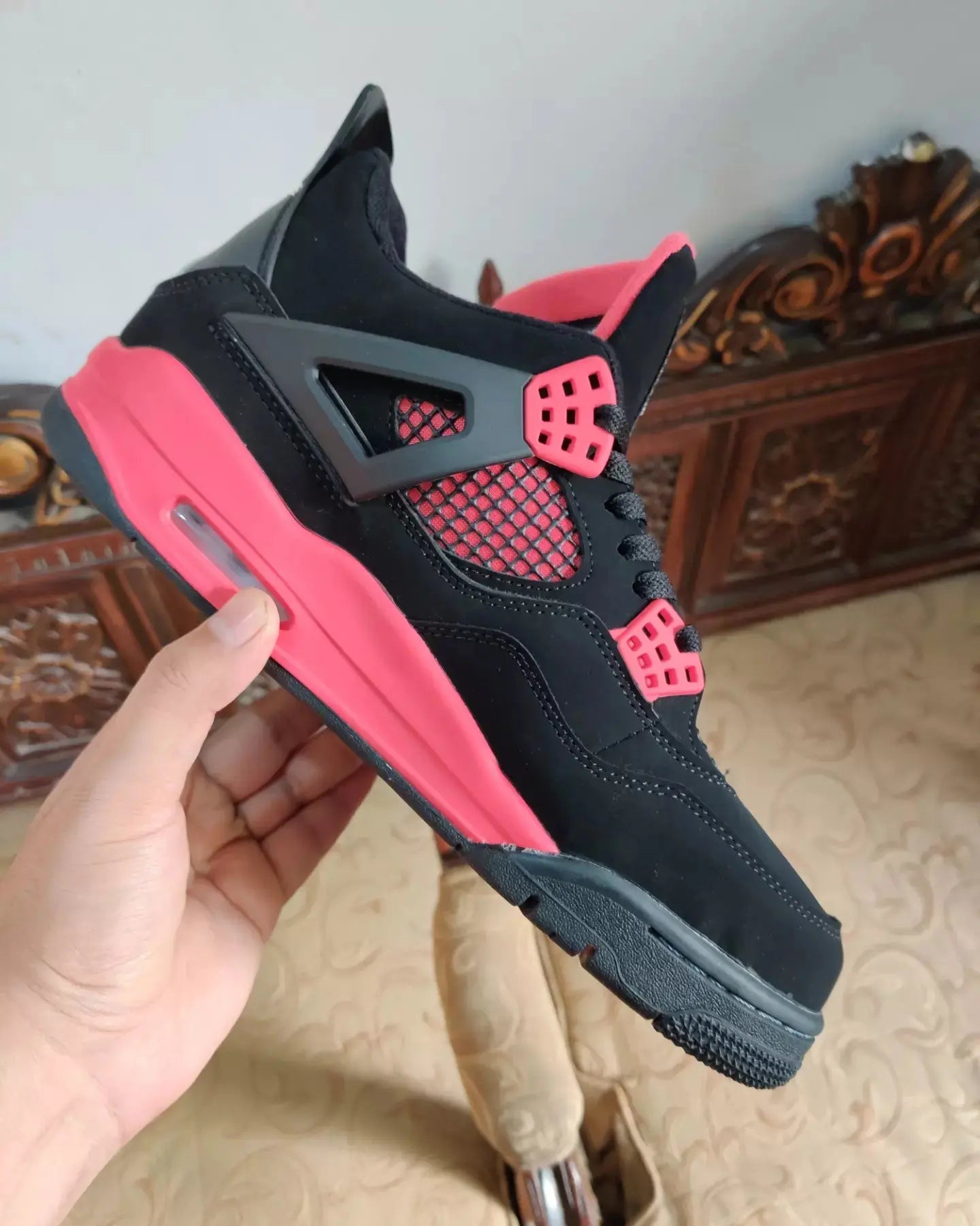 Nike Air Jordan 4 Red Thunder Sneak Kicks