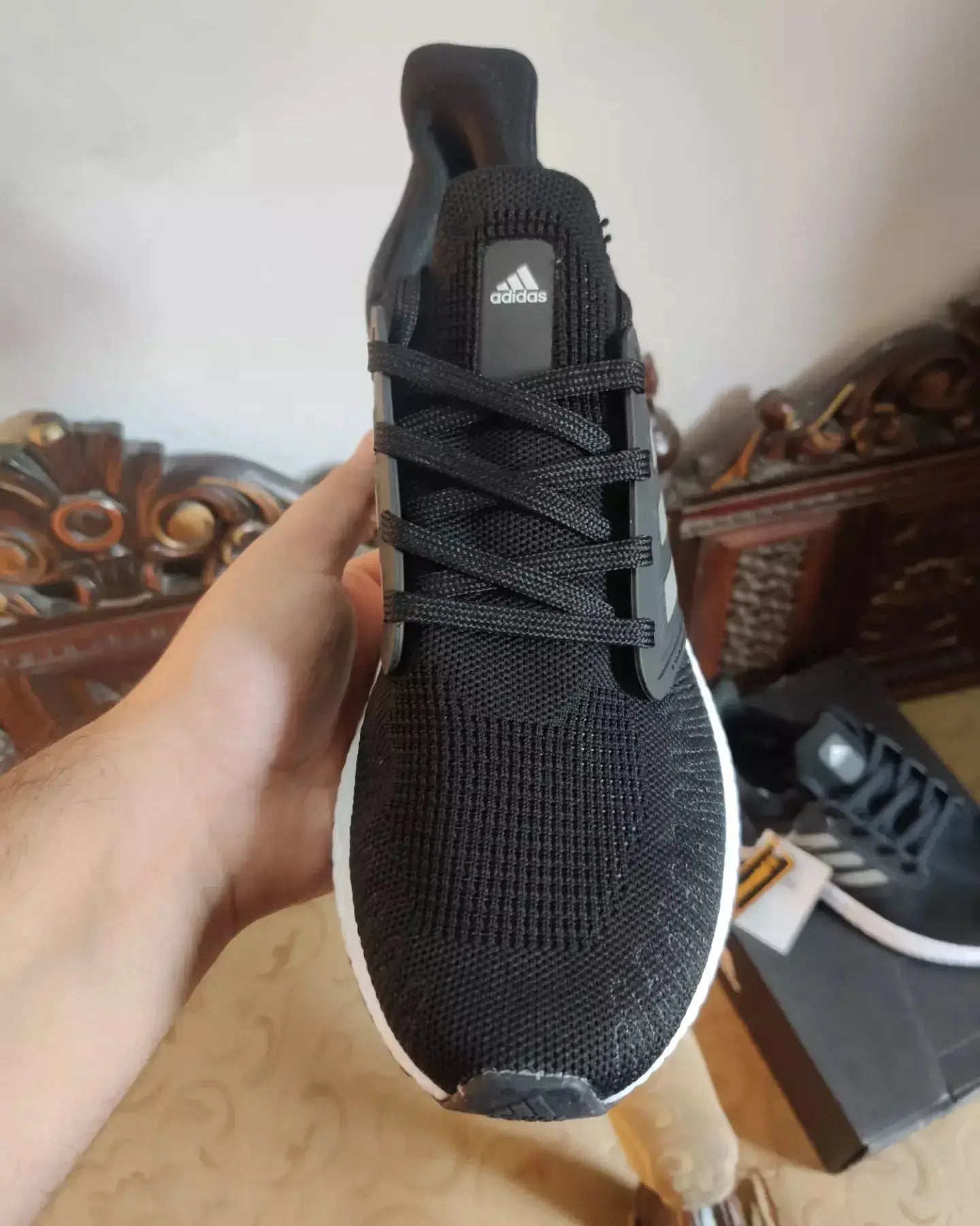 Adidas UltraBoost 20's Black/Silver-Sneak Kicks - Sneak Kicks