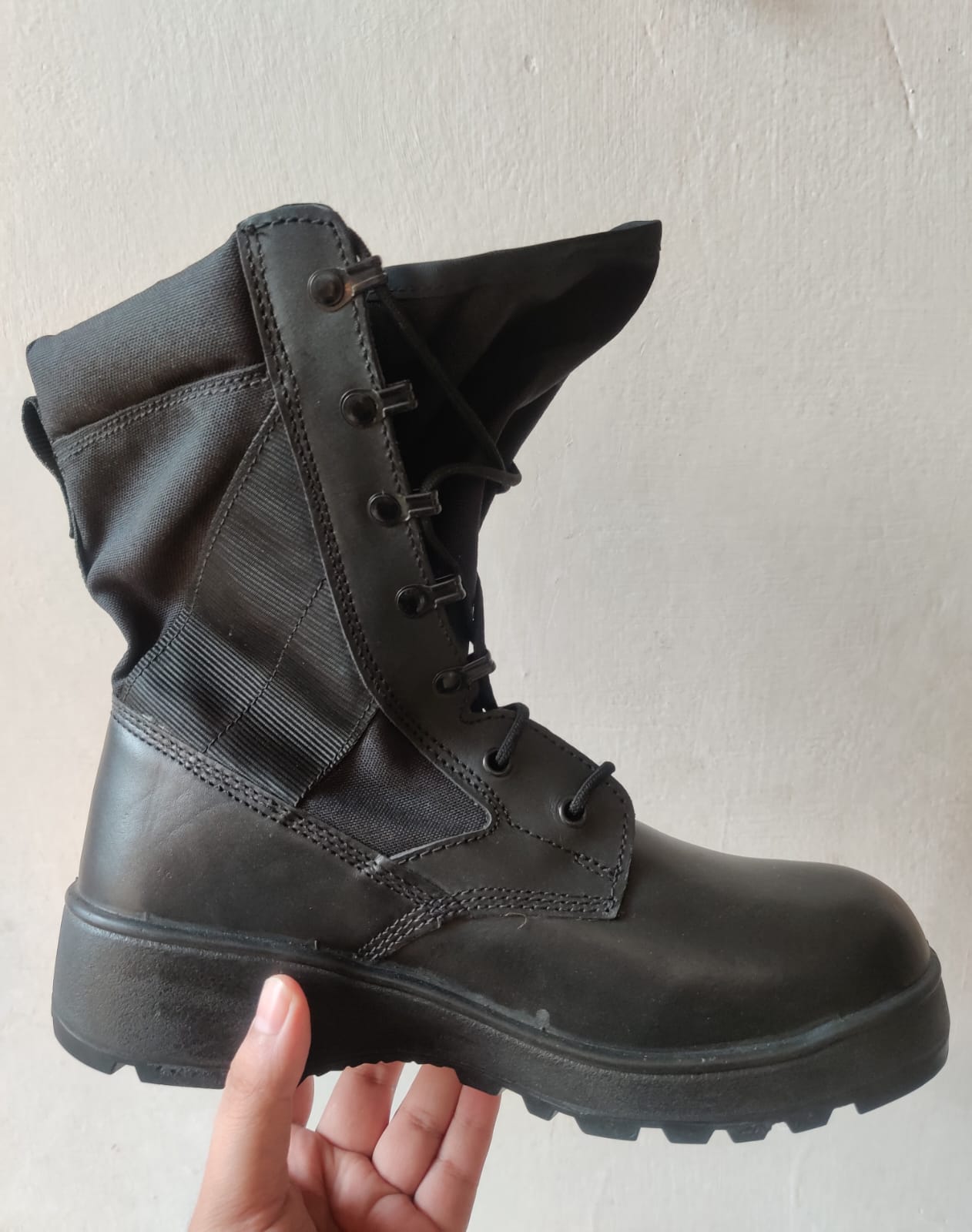 Firhaj Black Tactical Without Zip Sneak Kicks