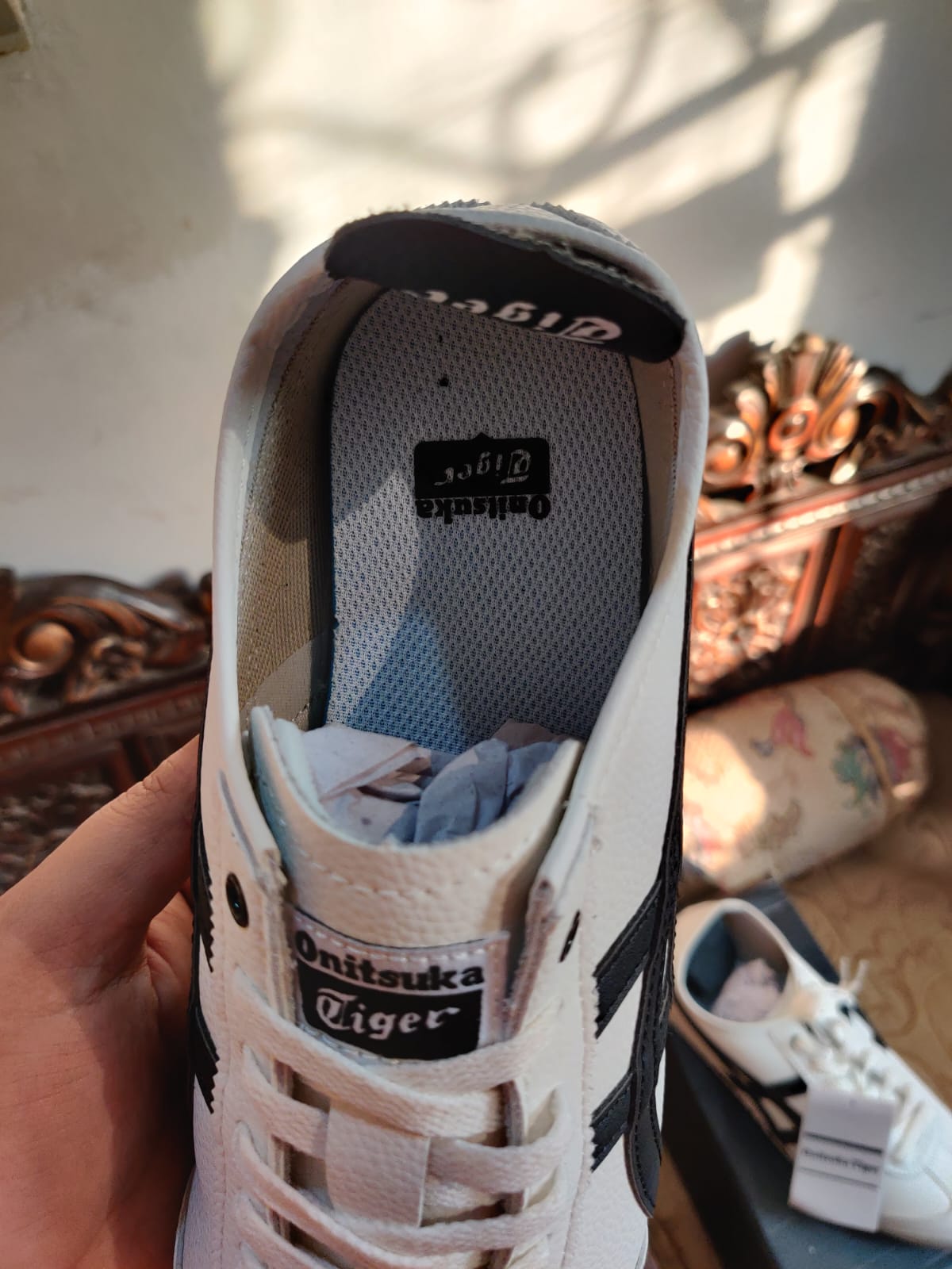 Asics Onitsuka Mexico 66 White Black Investor