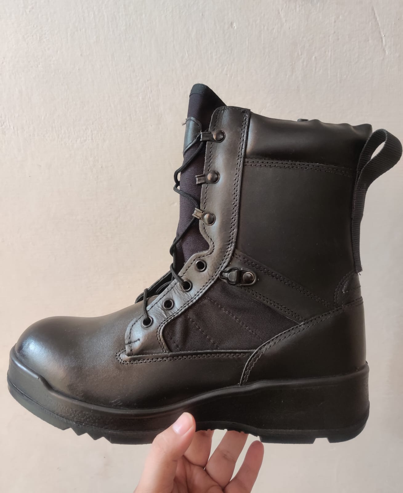 Troopsol Black Tactical With Zip Sneak Kicks