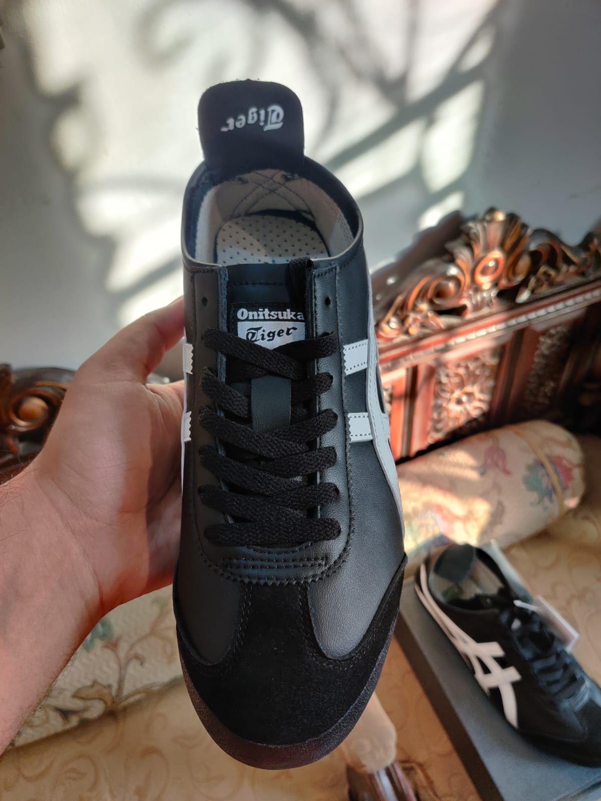 Asics Onitsuka Mexico 66 Black White Investor