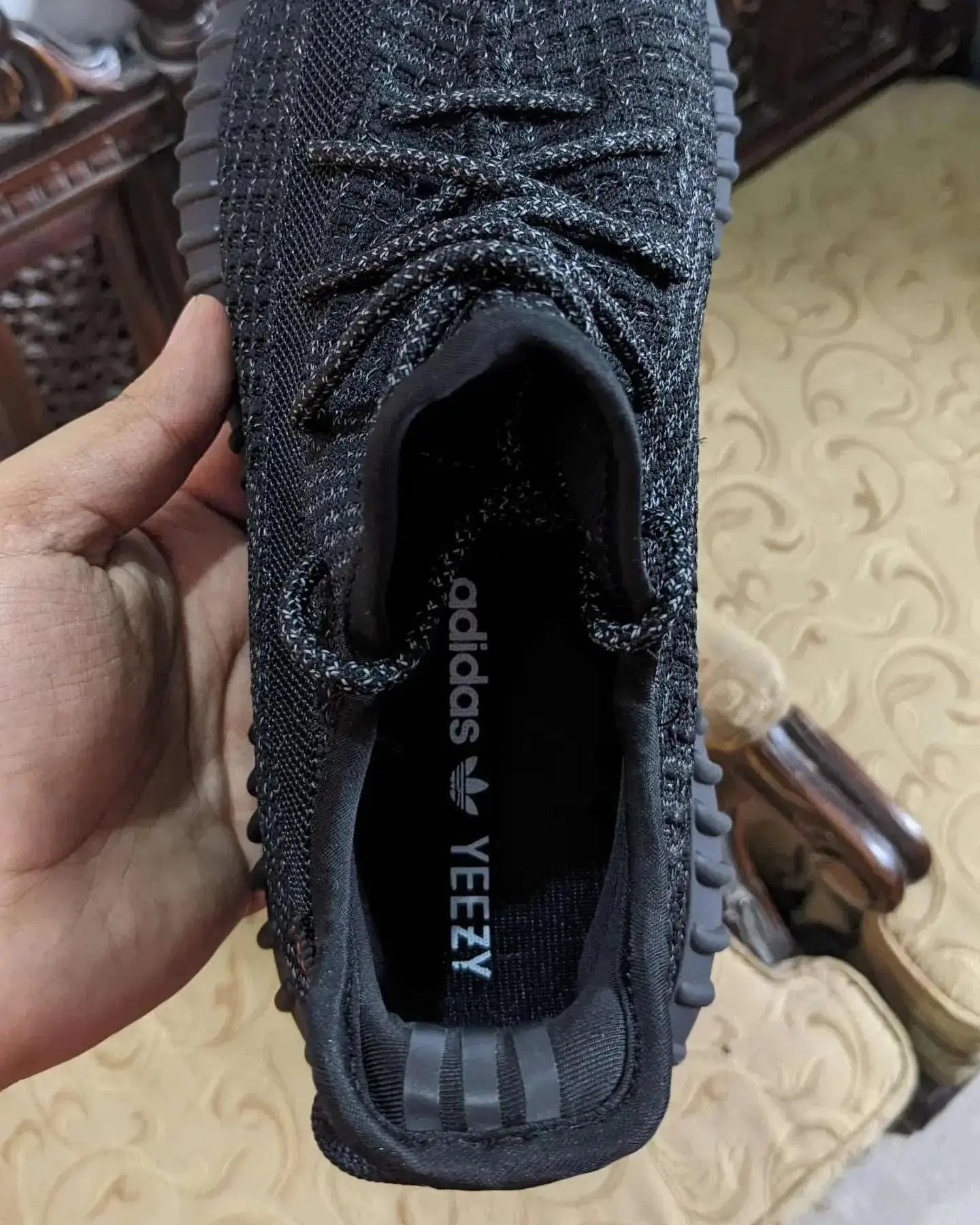 Adidas Yeezy 350 V2 Black(Full Reflective) - Sneak Kicks