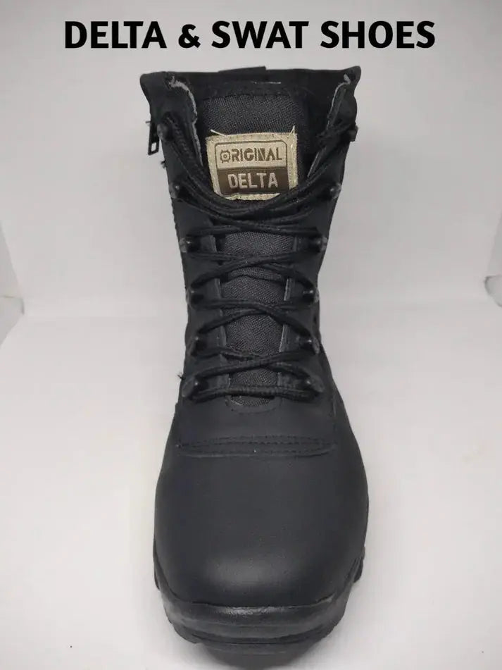 Delta Hiking Boots Black Tactical Shoes Sneak Kicks