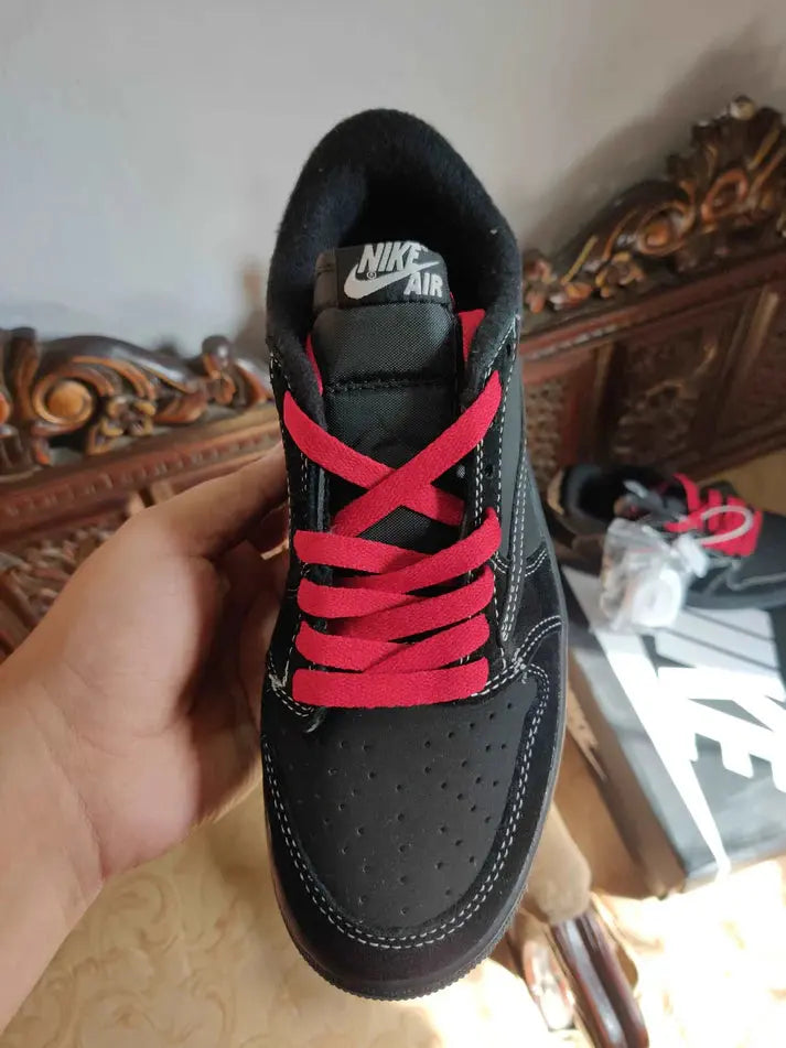 Nike Air Jordan 1 Retro Low OG SPTravis Scott Black Phantom Sneak Kicks