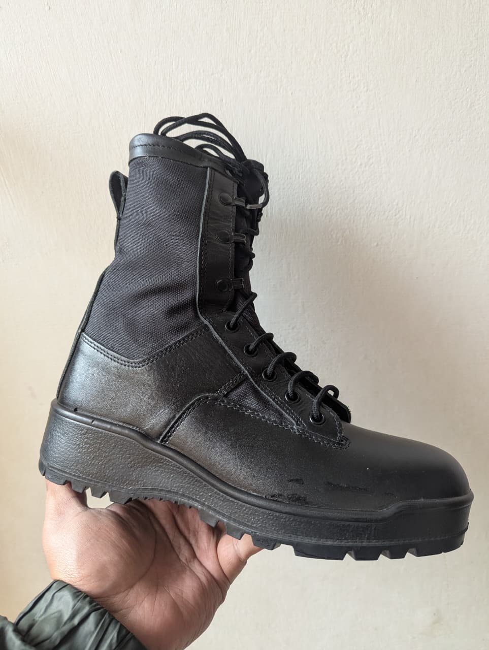 Rangers Black Tactical Shoes Without Zip Sneak Kicks