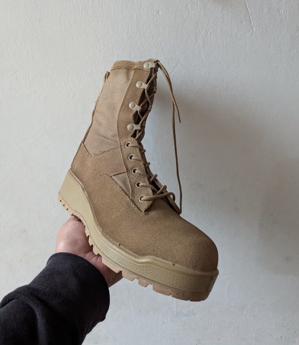 Servis Khaki Tactical Boots Sneak Kicks
