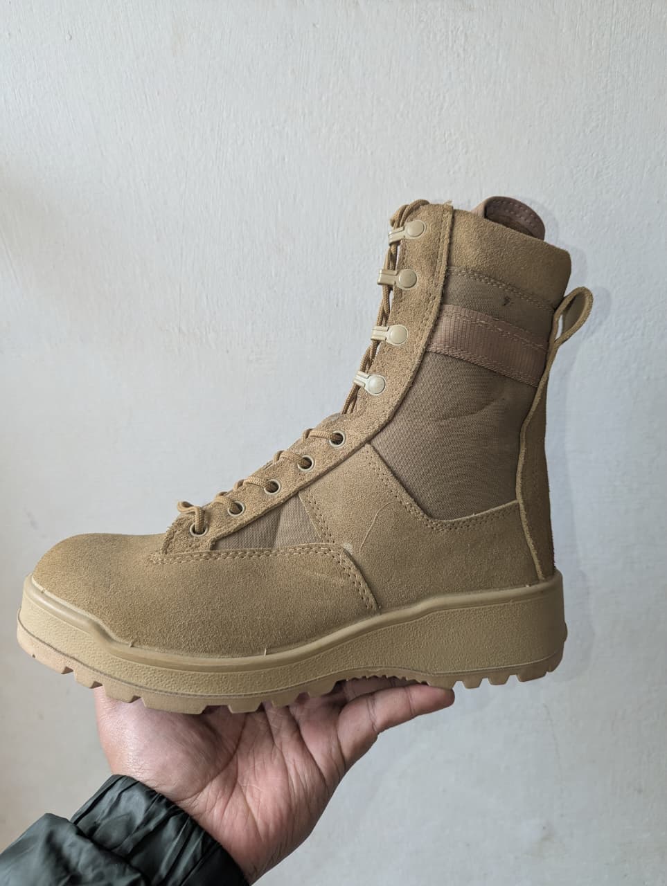 Rangers Khaki Tactical Shoes Without Zip Sneak Kicks