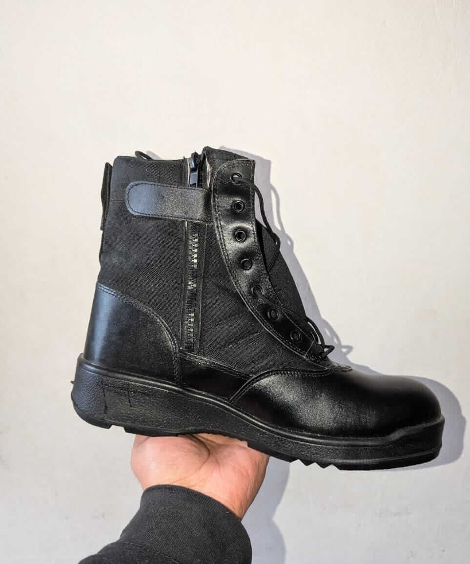 Asp Black With Zip Tactical Shoes Sneak Kicks