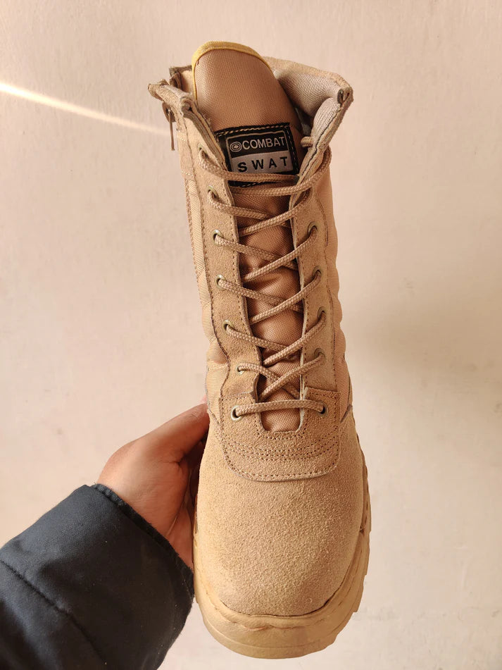 Swat Tactical Shoes Khaki Sneak Kicks