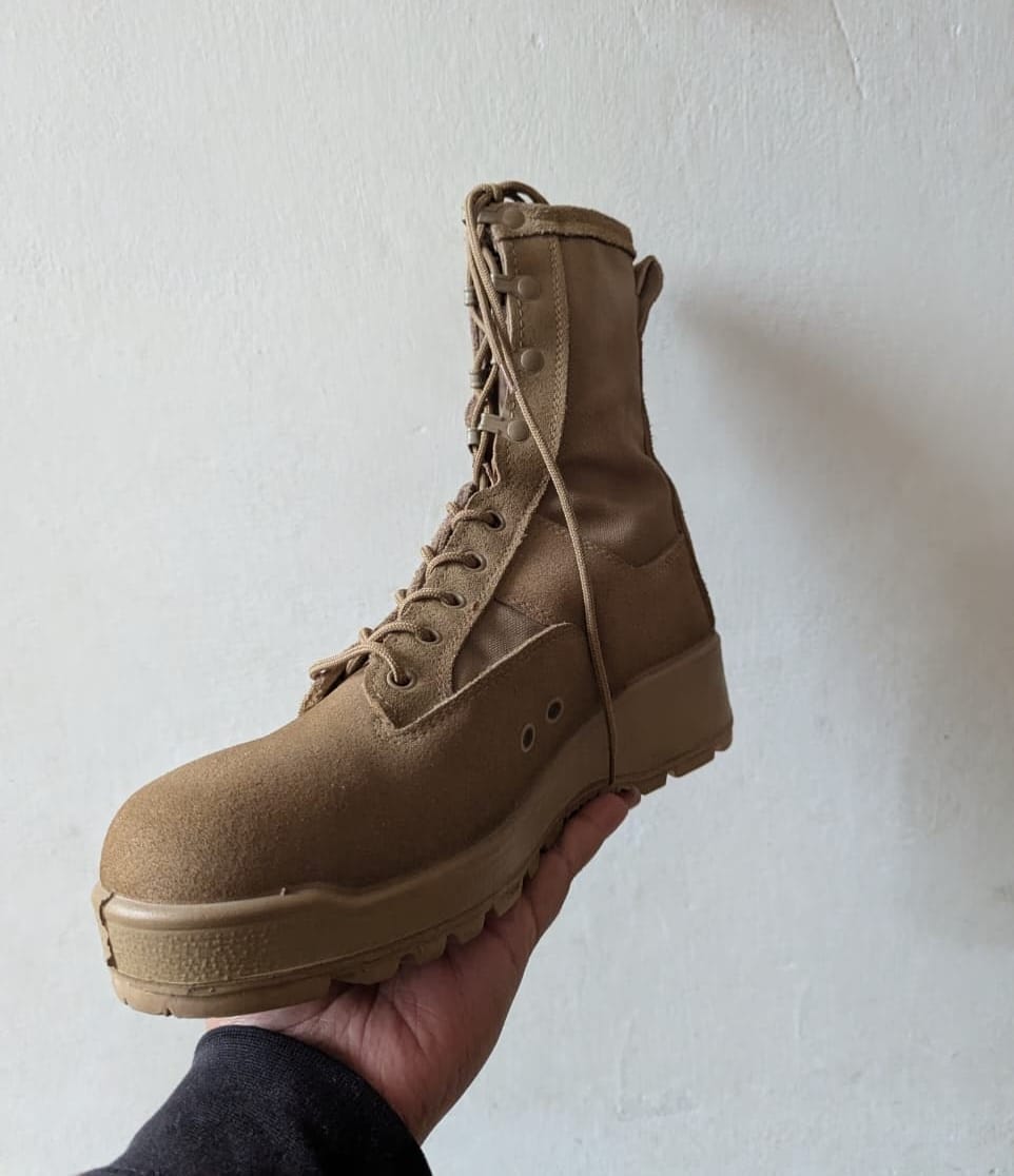 Servis Khaki Tactical Boots Sneak Kicks