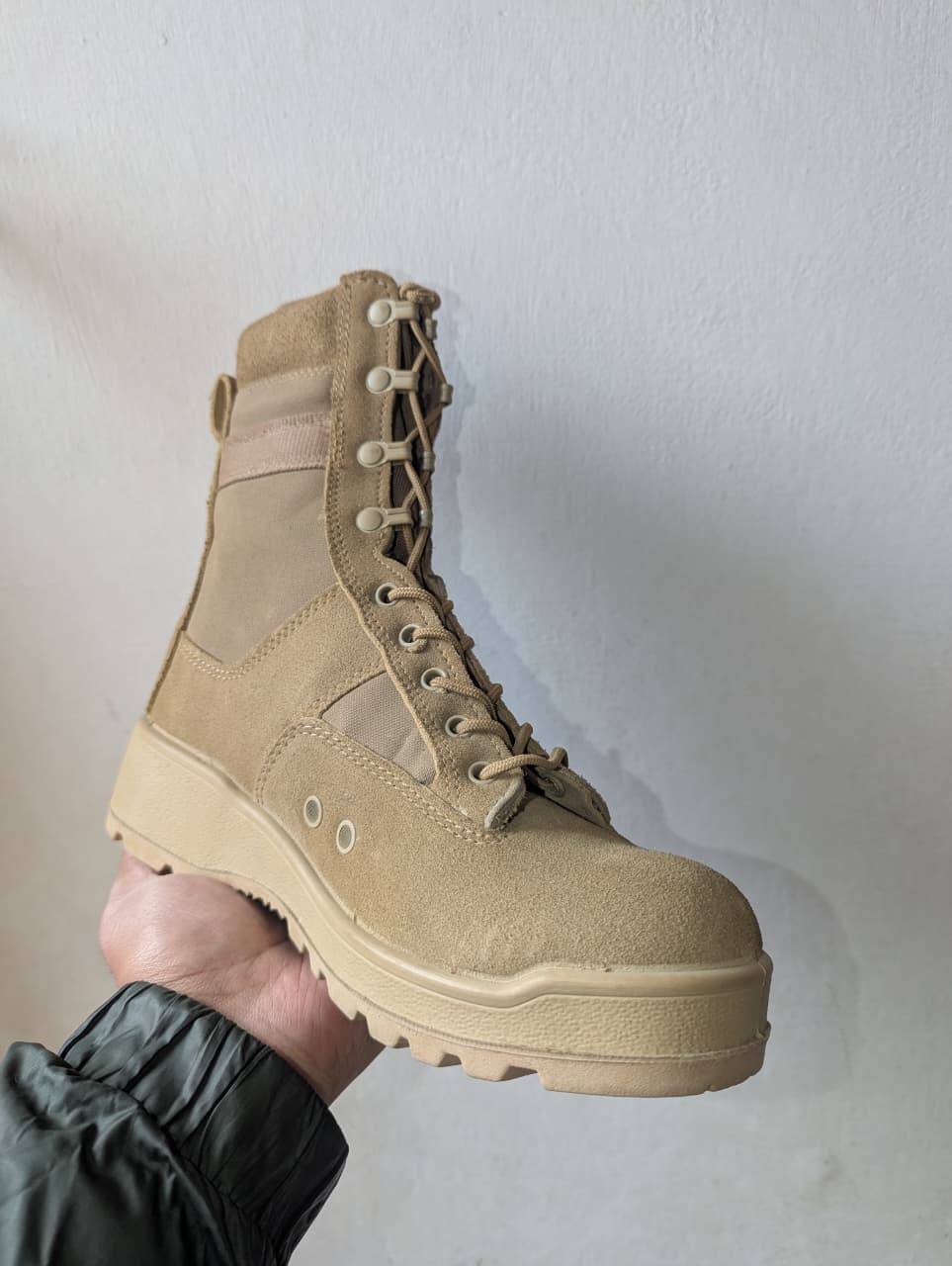 Rangers Khaki Tactical Shoes Without Zip Sneak Kicks