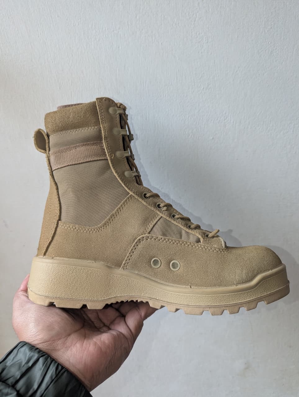 Rangers Khaki Tactical Shoes Without Zip Sneak Kicks