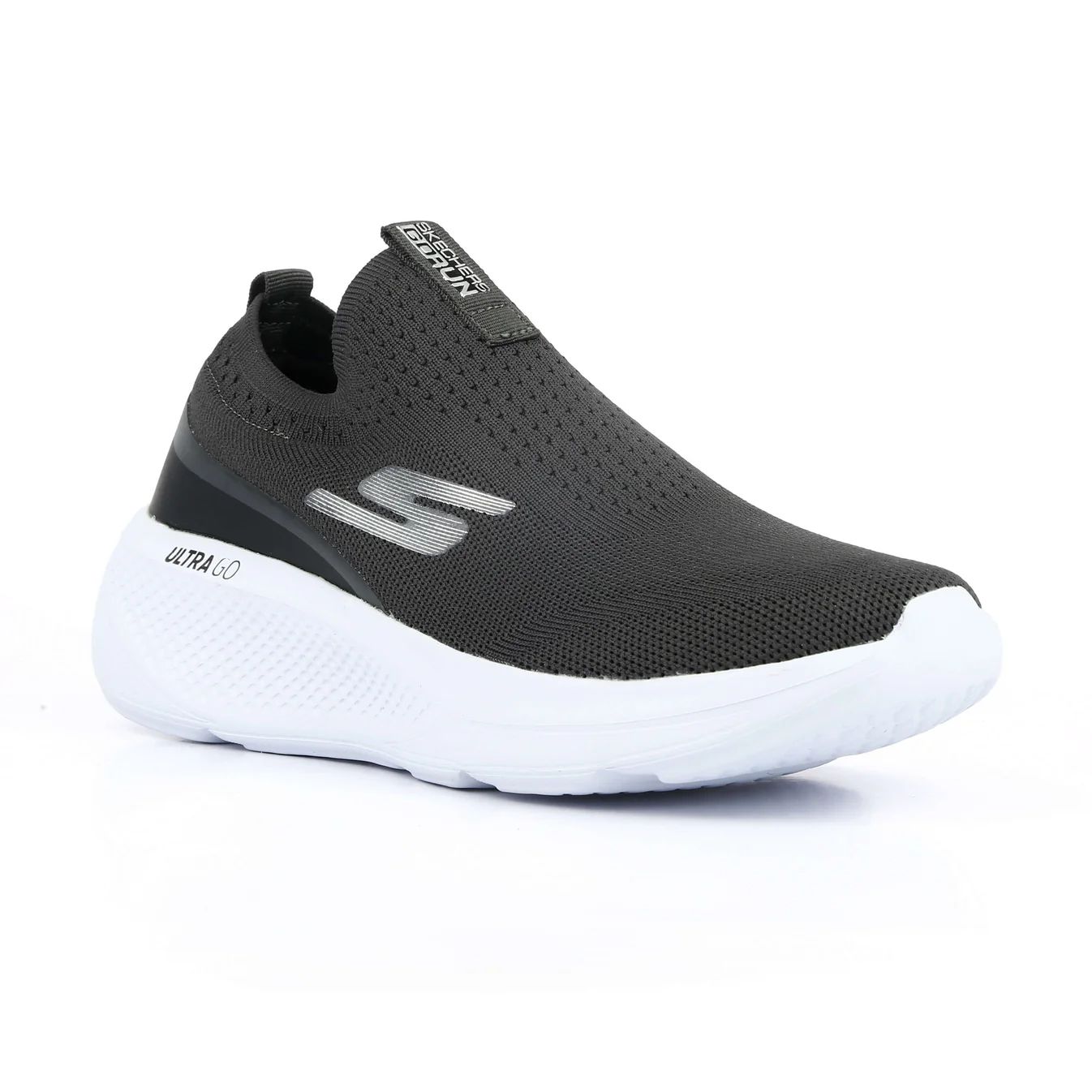 Skechers GoWalk Grey/Red Sneak Kicks