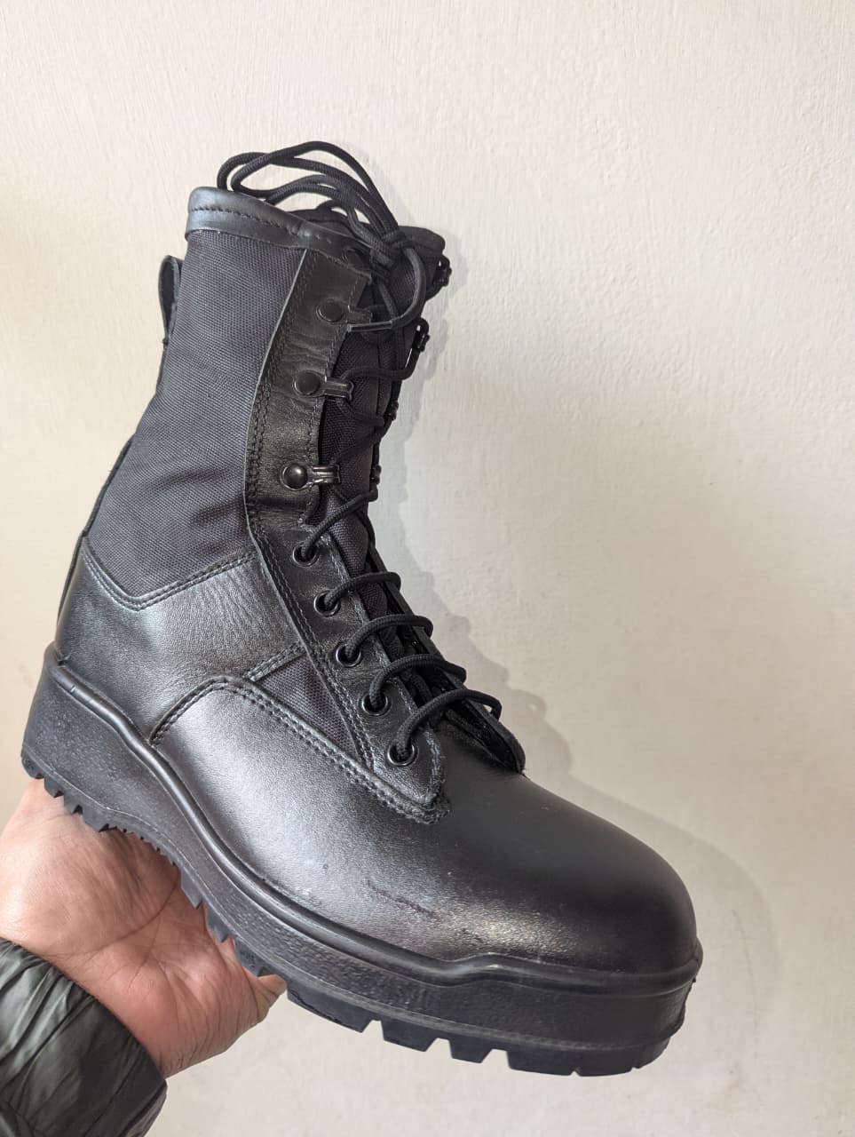 Rangers Black Tactical Shoes Without Zip Sneak Kicks