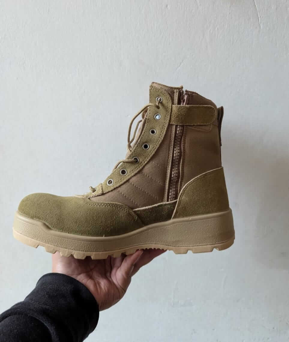 Asp Khaki With Zip Tactical Shoes Sneak Kicks