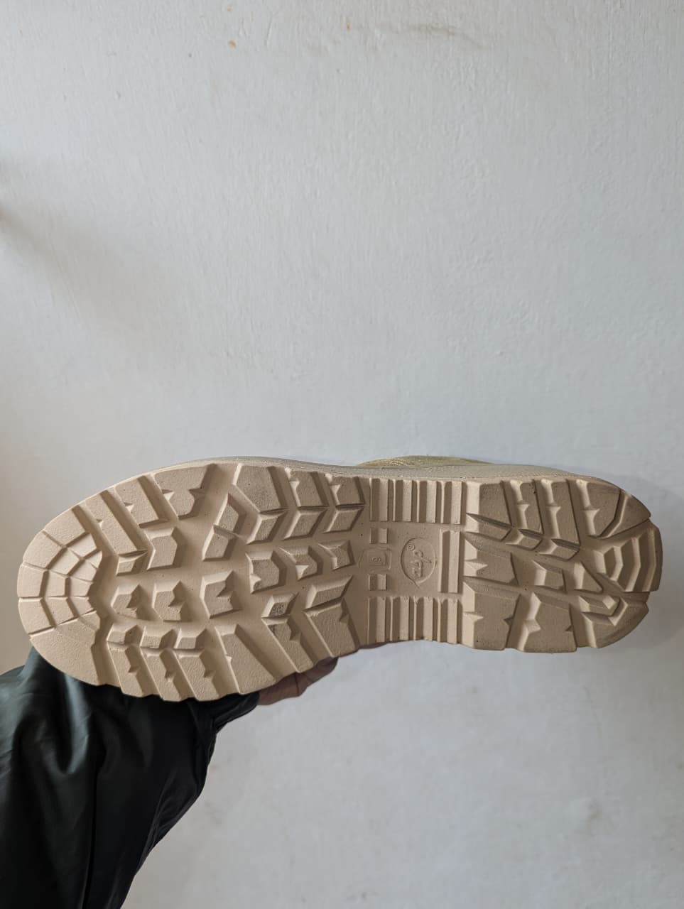 Camel Khaki Tactical Shoes Without Zip Sneak Kicks